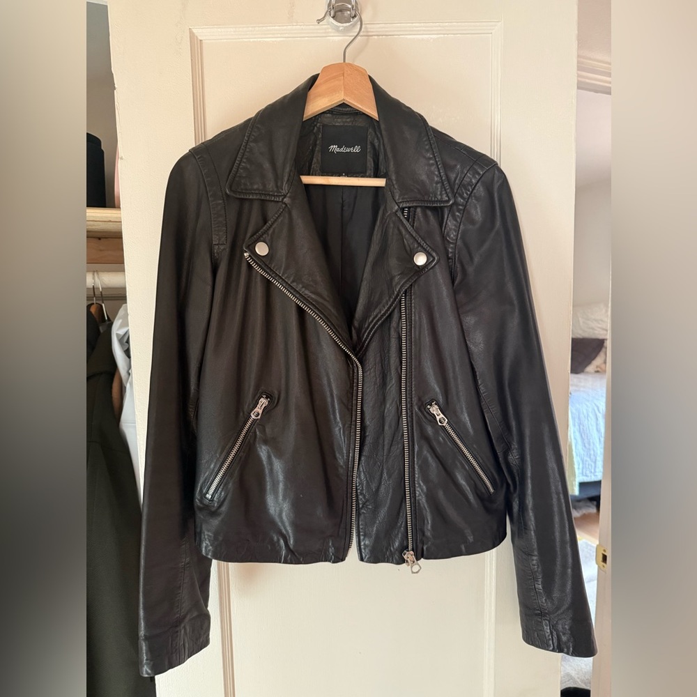 Madewell leather jacket